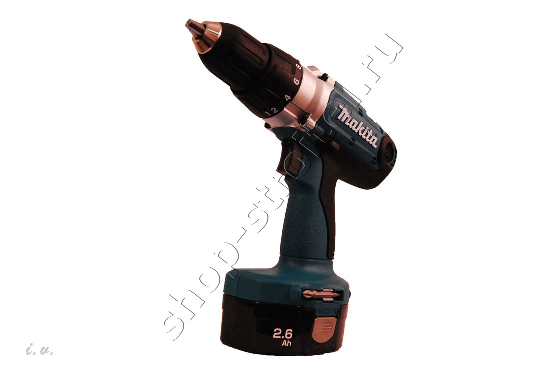 Увеличенная фотография Аккум. дрель - шуруповерт Makita 6349 DWDE